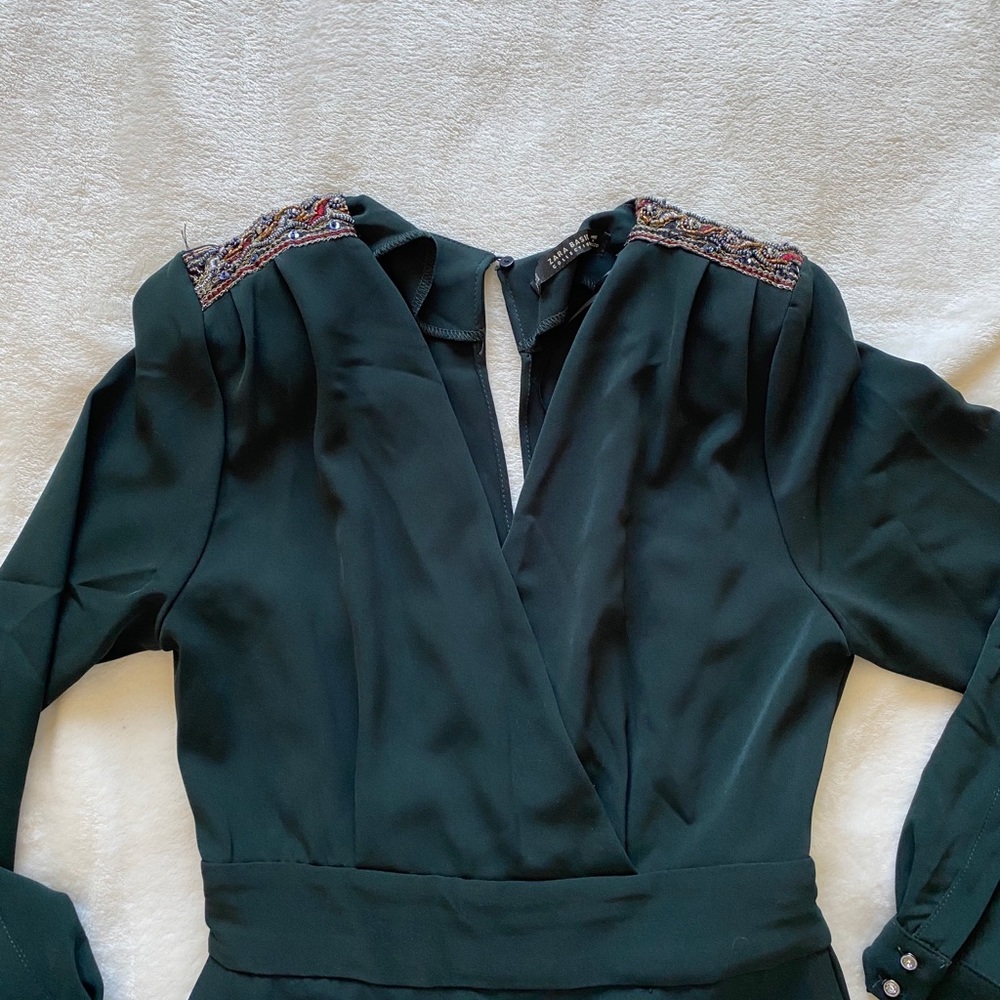 Zara emerald jumpsuit 💚